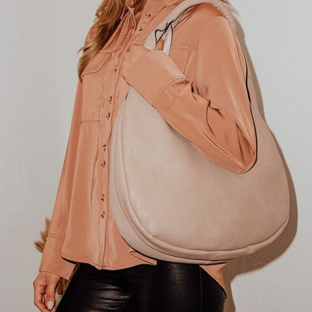 Styled to Perfection Taupe Handbag